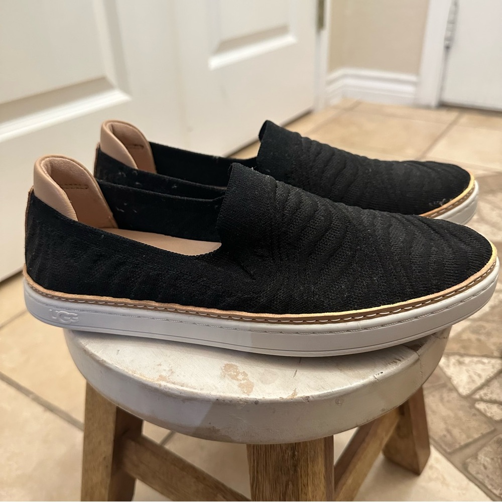 UGG’s Black Slip-On Sneakers